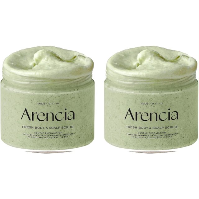 Arencia - Arencia - Fresh Cloud Body Scrub - 260g - Geranium & Primrose (2ea) Set