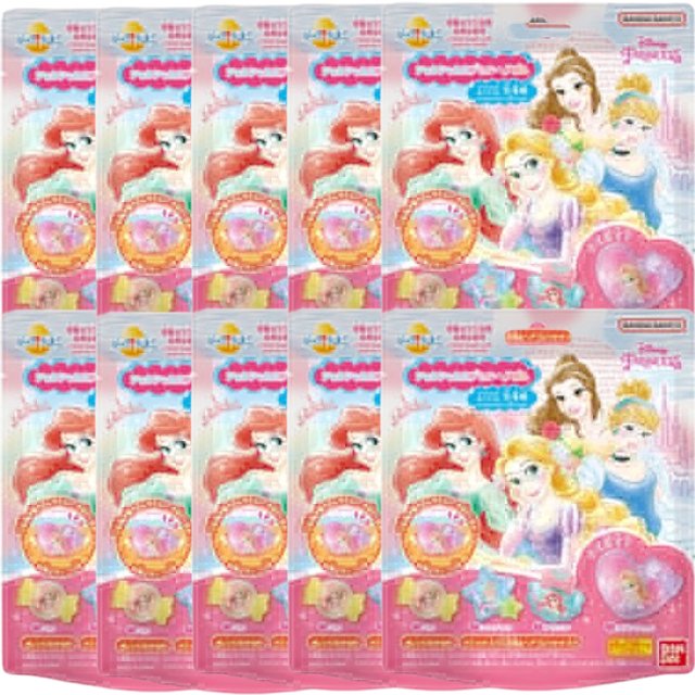 Bandai - Disney Princess Hair Band Bath Ball - 1 pc (10ea) Set"