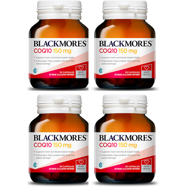 BLACKMORES - CoQ10 150mg - 30 Capsules (4ea) Set