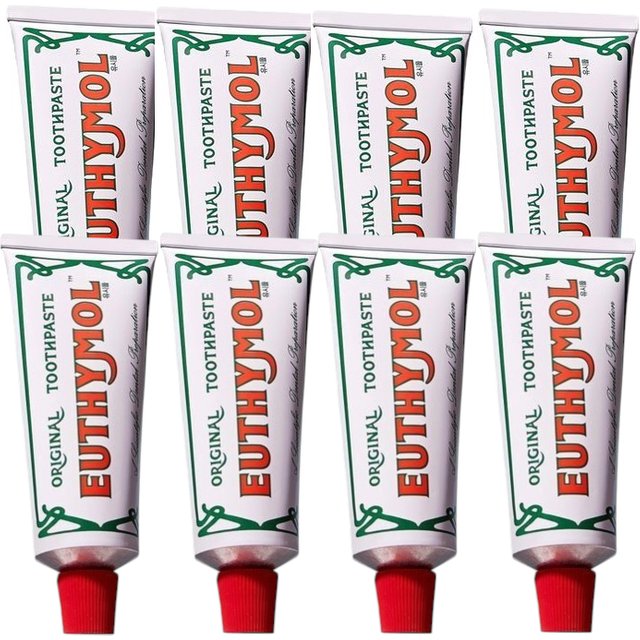 EUTHYMOL - Original Toothpaste - 106g (8pcs) Set