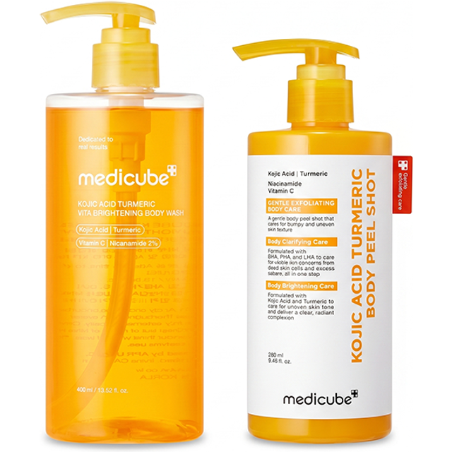 medicube - Kojic Acid Brightening Glow Body Care Set