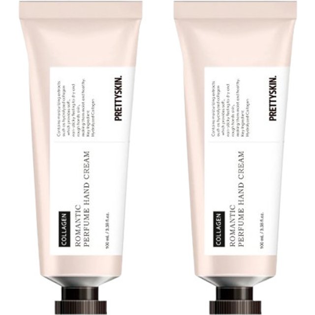 PRETTYSKIN - Romantic Perfume Hand Cream - Collagen - 100ml (2ea) Set