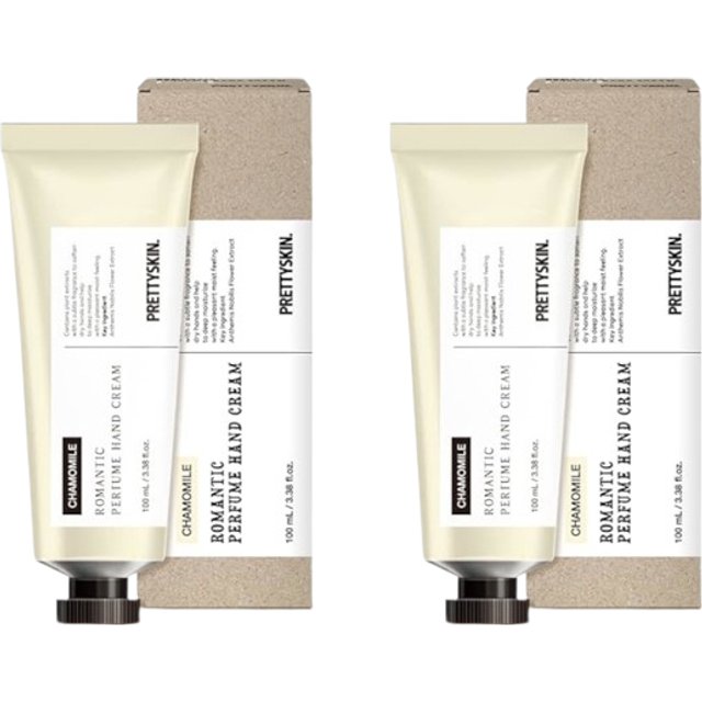 PRETTYSKIN - Romantic Perfume Hand Cream - Chamomile - 100ml (2ea) Set