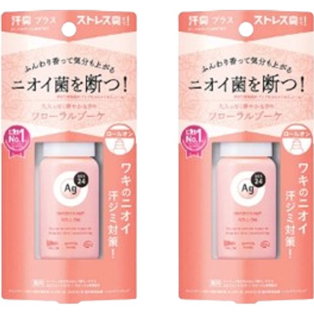 Shiseido - Ag Deo 24 Deodorant Roll-on DX - 40g - Floral Bouquet (2ea) Set