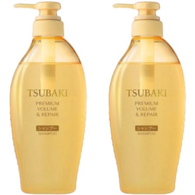 Shiseido - Tsubaki Premium Volume & Repair Shampoo - 450ml (2ea) Set