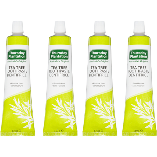Thursday Plantation - Tea Tree Toothpaste - 110g (4ea) Set