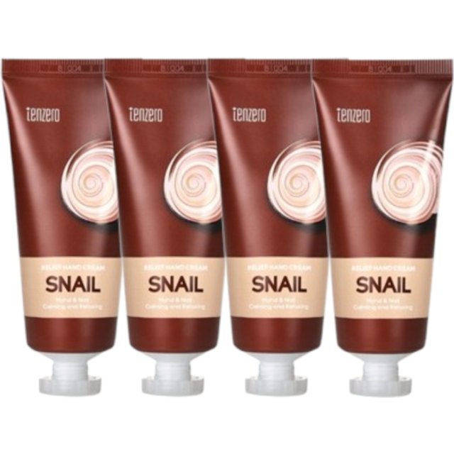 tenzero - Relief Hand Cream - Snail - 100g (4ea)