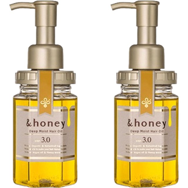 ViCREA - & honey Deep Moist Hair Oil Step3.0 - 100ml (2ea) Set
