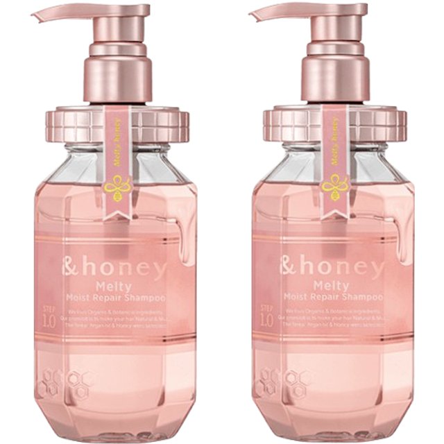ViCREA - & honey Melty Moist Repair Shampoo Step1.0 - 440ml (2ea) Set