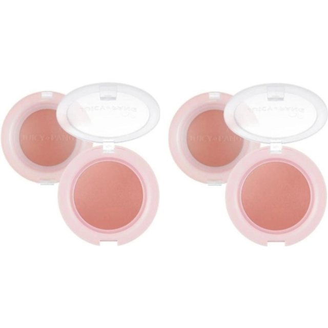 A'PIEU - Juicy-Pang Jelly Blusher - 4.8g - CR01 Peach (2ea) Set