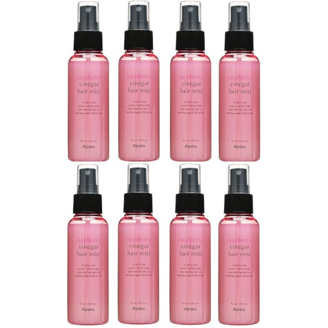 A'PIEU - Raspberry Vinegar Hair Mist - 105ml (8ea) Set