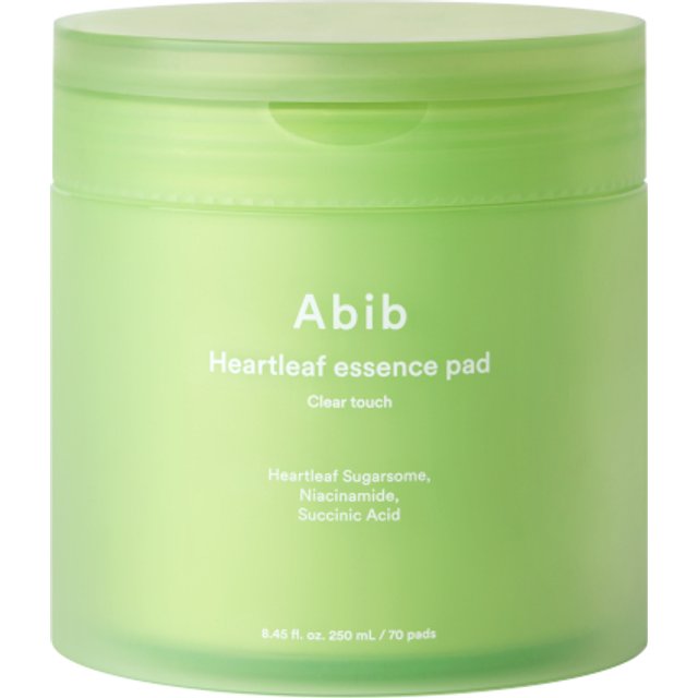 Abib - Heartleaf Essence Pad Clear Touch - 250ml/ 70pads