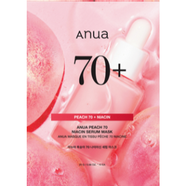 ANUA - Peach 70 Niacin Serum Mask - 1pc