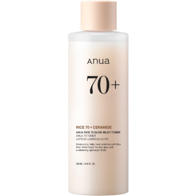 ANUA - Rice 70 Glow Milky Toner - 250ml