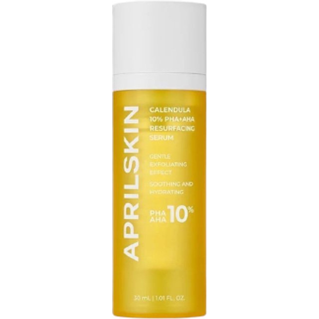 APRILSKIN - Calendula 10% PHA+AHA Resurfacing Serum - 30ml