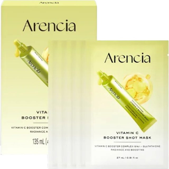 Arencia - Vitamin C Booster Shot Mask - 27ml*5ea