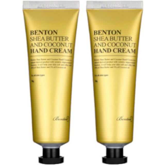 Benton - Shea Butter And Coconut Hand Cream - 50g (2ea) Set