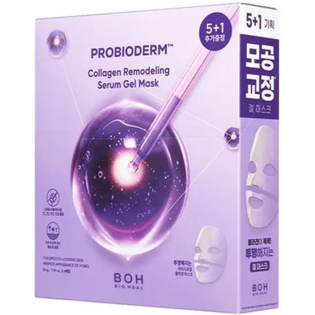 BIOHEAL BOH - Probioderm Collagen Remodeling Serum Gel Mask - 34g*6ea