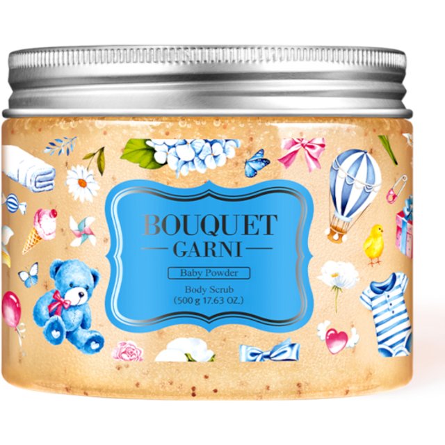 Bouquet Garni - Sugar Body Scrub - 500g - Baby Powder