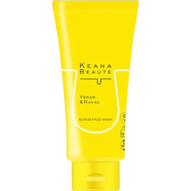 Meishoku Brilliant Colors - Keana Beaute Scrub Face Wash - 120g
