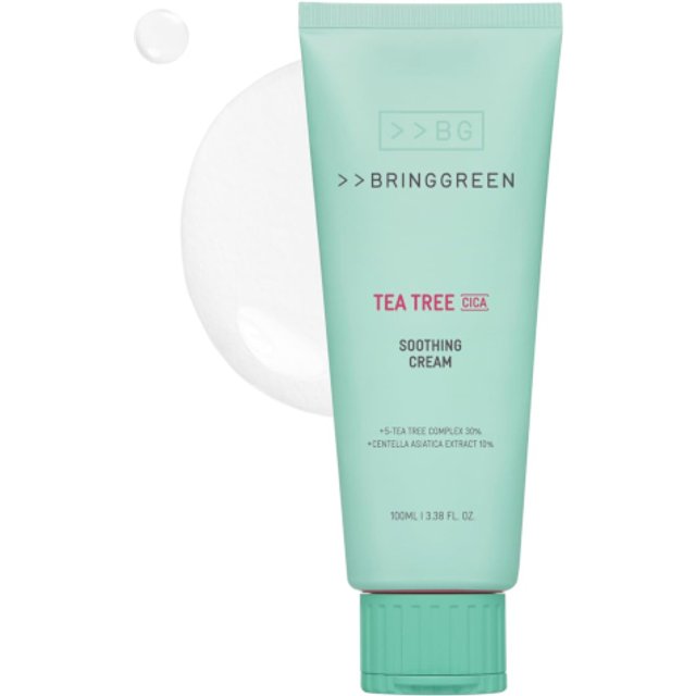 BRING GREEN - Tea Tree Cica Soothing Cream Plus - 100ml