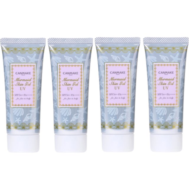 CANMAKE - Mermaid Skin Gel (4ea) Set - 01 Clear