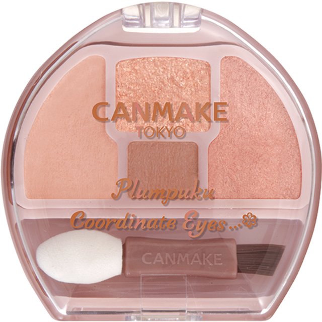 CANMAKE - Plumpuku Coordinate Eyes - 1.4g - 01 Apricot Plumpuku