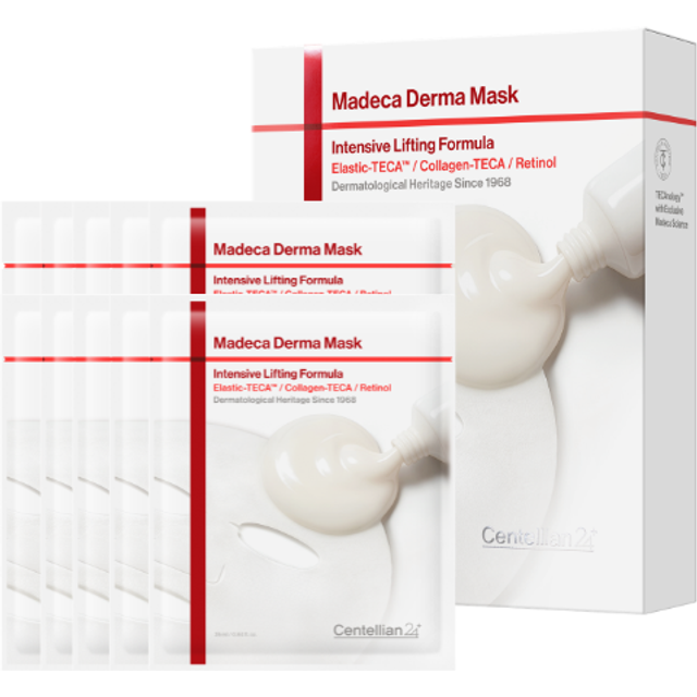 CENTELLIAN 24 - Madeca Derma Mask Intensive Lifting Formula - 10pcs
