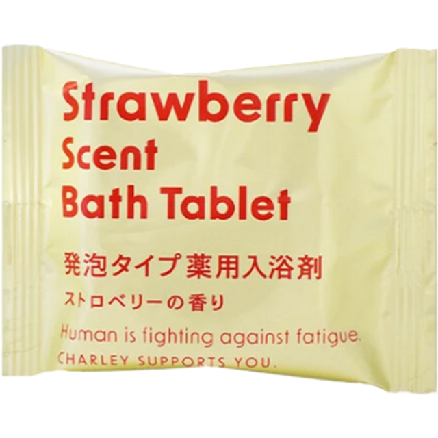CHARLEY - Foaming Medicated Bath Additive Awaawa - 40g - Strawberry Scent