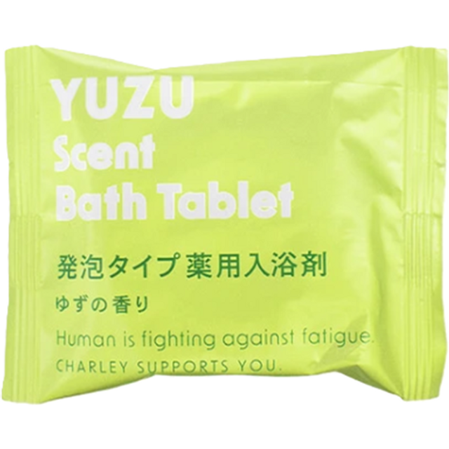 CHARLEY - Foaming Medicated Bath Additive Awaawa - 40g - Yuzu Scent