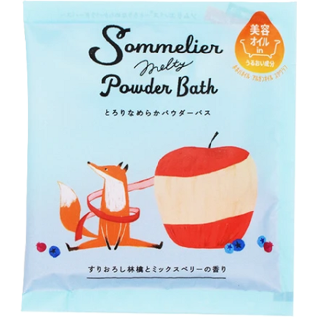 CHARLEY - Sommelier Melty Powder Bath - 40g - Scent Of Grated Apple And Mixed Berries