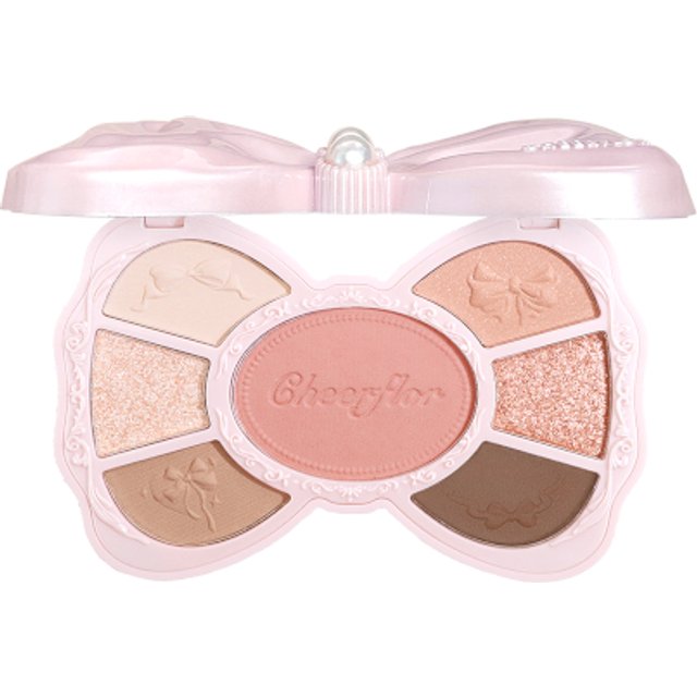 CHEERFLOR - Bow-Tie Eyeshadow Palette - 9g - CFR1156