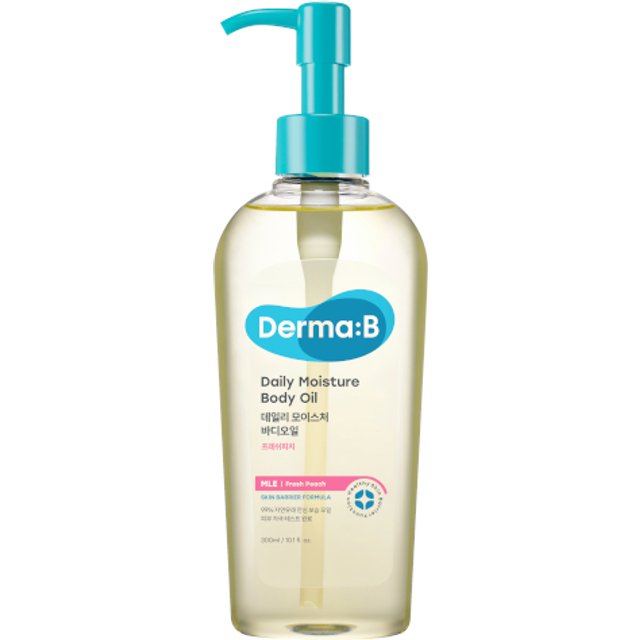 Derma:B - Daily Moisture Body Oil - 200ml - Fresh Peach