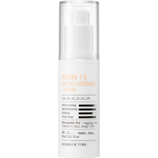 DERMA FACTORY - PDRN 1% Micro Essence Cream - 30ml