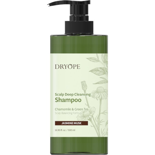 DRYOPE - Scalp Deep Cleansing Shampoo - 500ml - Jasmine Musk