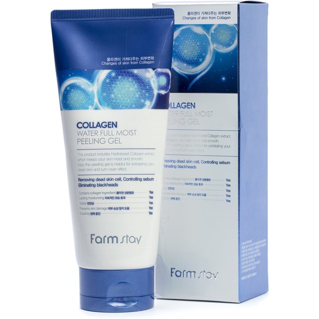 Farm Stay - Collagen Water Full Moist Peeling Gel - 180ml
