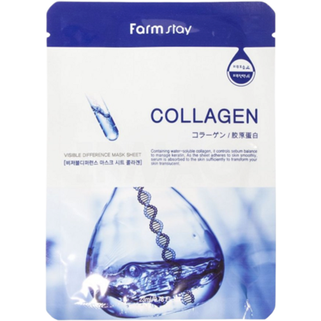 Farm Stay - Visible Difference Mask Sheet - Collagen - 1pc