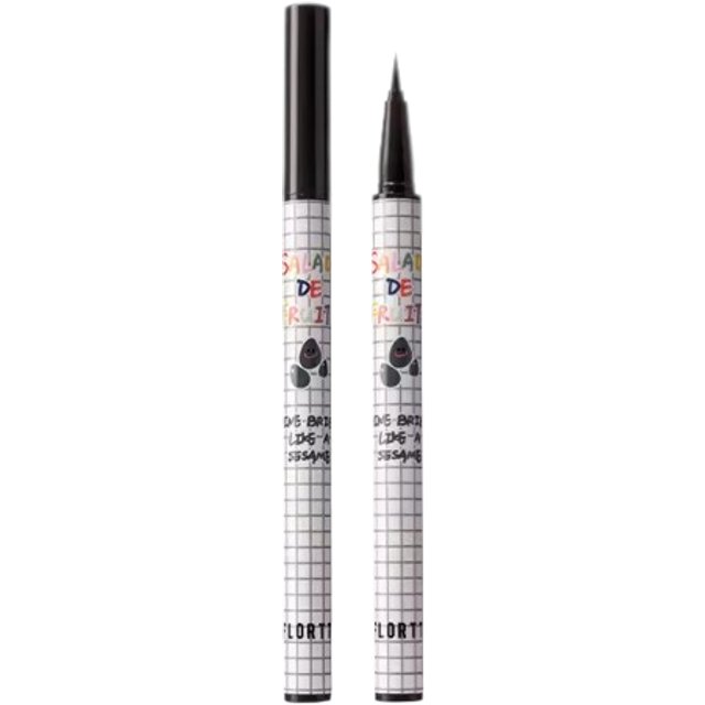 Flortte - Salade De Fruits Liquid Eyeliner - 0.5ml - 01 Sesame