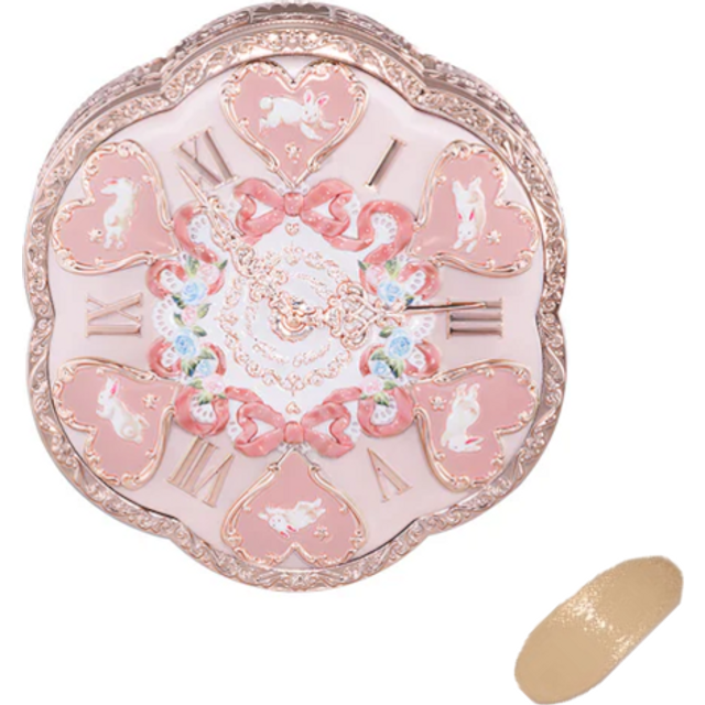 FlowerKnows - Bunny Garden Cushion Cream Foundation - 03 Ribbon Pink (Case+Refill) - 16g - W04 Fair Nude