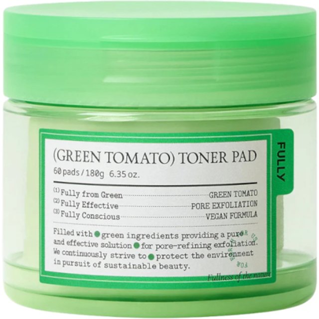 FULLY - Green Tomato Toner Pad - 180ml/60pads