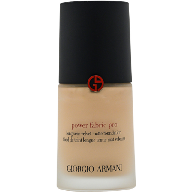 Giorgio Armani - Power Fabric Pro Longwear Velvet Matte Foundation - 30ml - #3