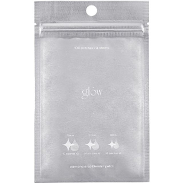 glow - diamond drop blemish patch - 100 patches