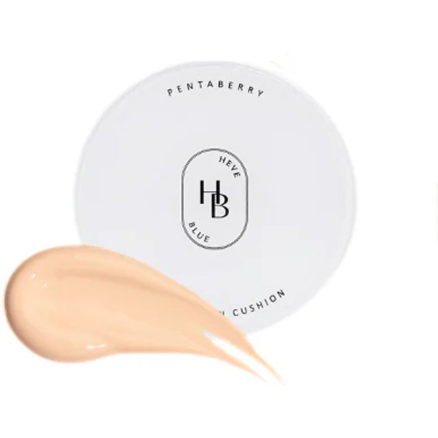 HEVEBLUE - Penta Berry Panthenol Repair Glow Foundation Cushion - 15g - 17-21 Vanilla