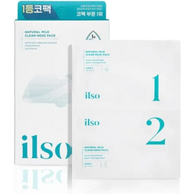 ILSO - Natural Mild Clear Nose Patch - 5ea