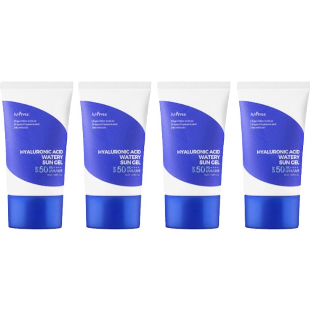 Isntree Hyaluronic Acid Watery Sun Gel (4ea) Set