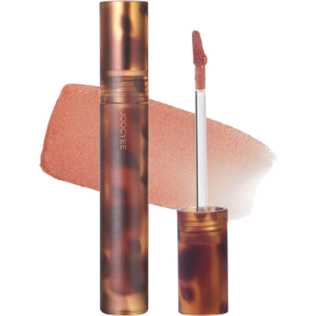 Joocyee - Fluffy Matte Lip Gloss - 3.3g - V05 Almond Cinnanmon