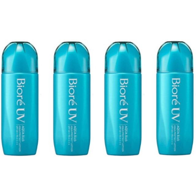 Kao - Biore UV Aqua Rich Aqua Protect Lotion SPF50+ PA ++++ - 70ml - 4pcs