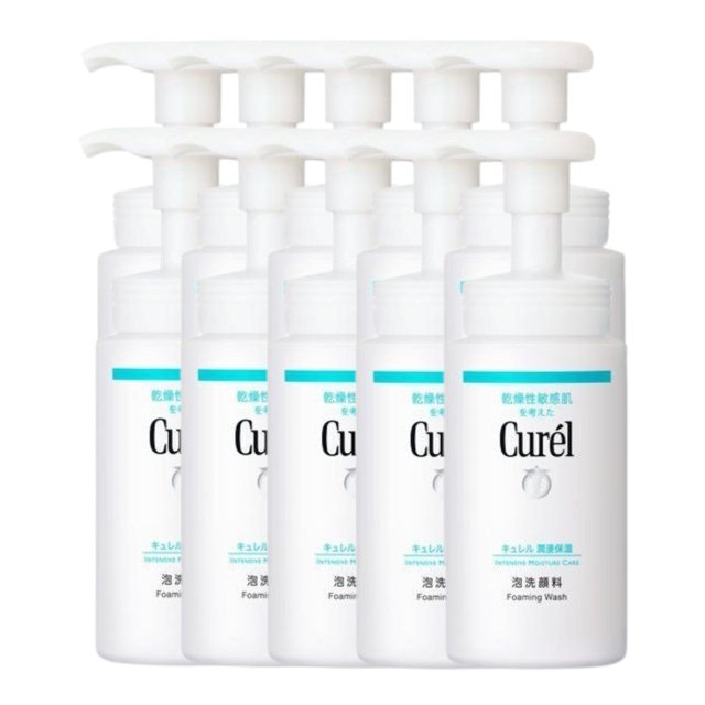 Kao - Curel Intensive Moisture Care Foaming Wash - 150ml 10pcs Set