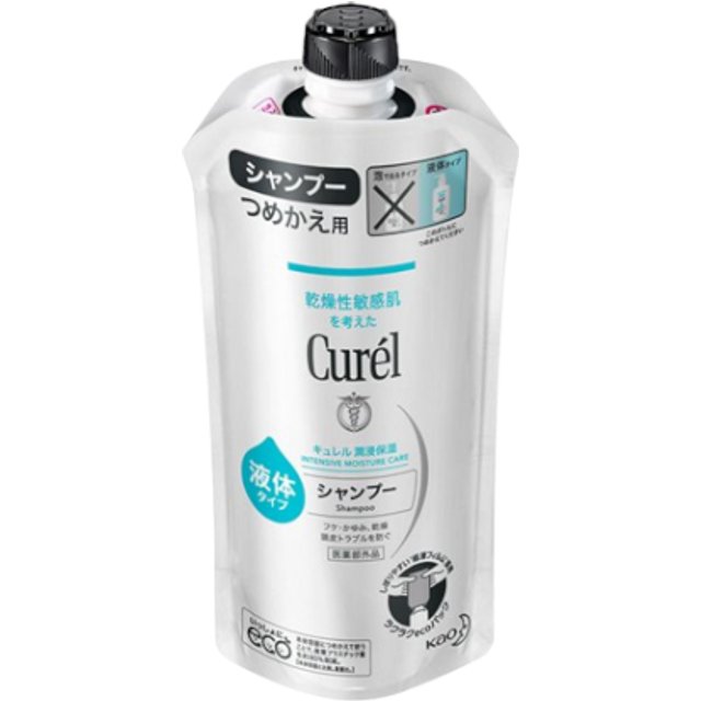Kao - Curel Intensive Moisture Care Shampoo Refill - 340ml