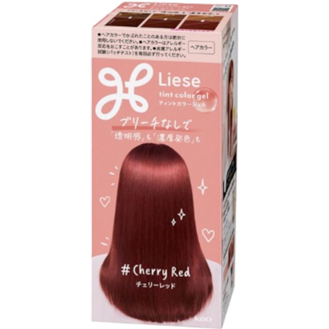 Kao - Liese Tint Color Gel (Japan Version) - 1box - Cherry Red